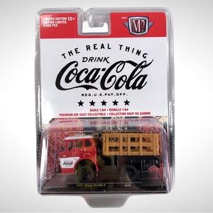 M2 Machines x Coca Cola 1957 Mack Model N Truck Coca-Cola The Real Thing A15!